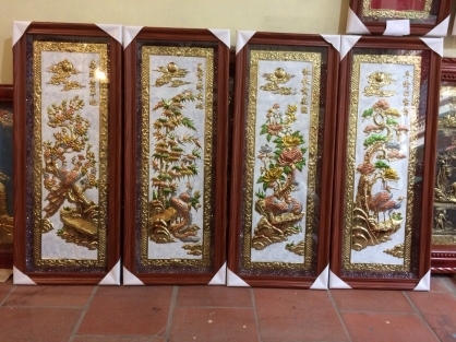 Cách treo tranh tứ quý chuẩn phong thủy, không phạm
