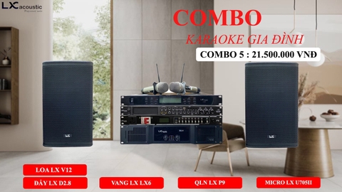 Bộ Dàn Karaoke Gia Đình ( số 29 )