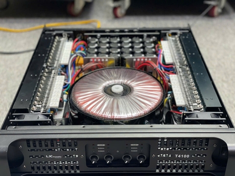 Cục Đẩy Lx acoustic T4100 (4 Kênh x 1000W) New 2026