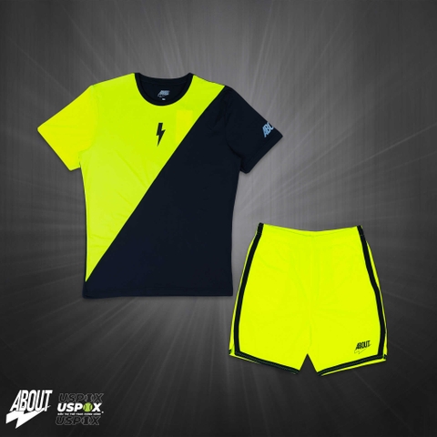 Bộ ABOUT Kick Black Fluo