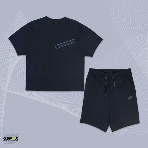 Bộ Nike thể thao TECH Black (form Á)
