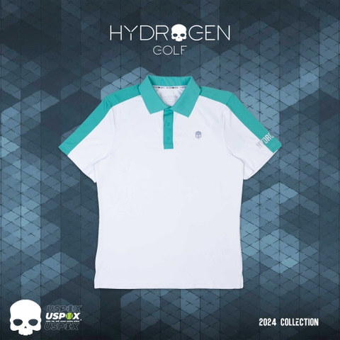 Áo Polo Hydrogen Golf PAINTED TARTAN SKULL White 2024