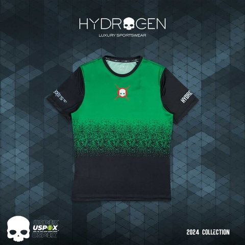 Áo Hydrogen HEROES Black Green 2024