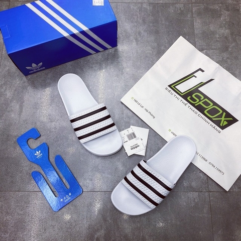 Adidas Dép adilette slides White made in italy