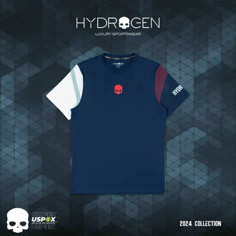 Áo Hydrogen STRIPES TECH Blue 2024