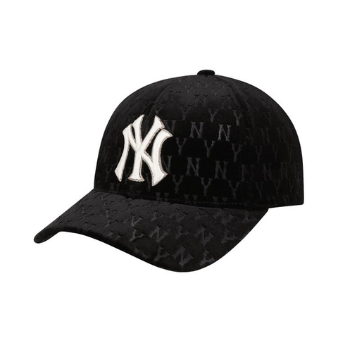 MLB Mũ NY Black Velvet Mono