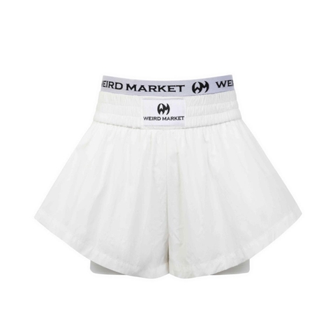 Quần nữ Weird Market Double Layer White