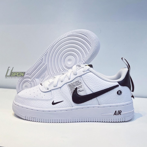 Giày Nike Air Force 1 LV8 Utility GS 'Overbranding' AR1708-100