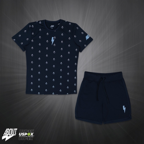 Bộ Hydrogen x About Tech Special F**K Crew Black