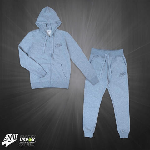 Bộ thể thao ABOUT Tech Hoodie CLUB Grey