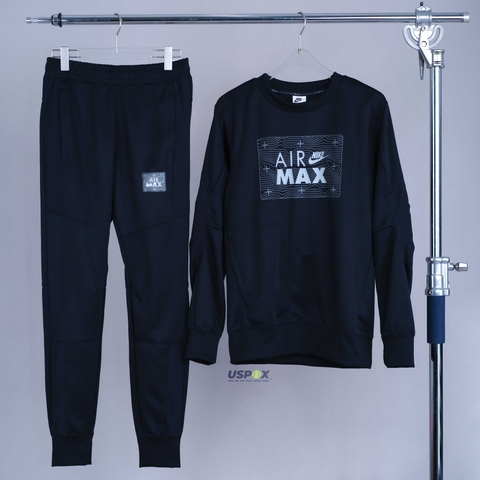 Bộ Nike Air Max Black 22 (form Âu)