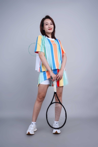 Bộ thể thao tennis nữ Bidi Badu Paris 2023