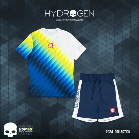 Bộ Hydrogen HEROES DIAGONAL TECH Blue Yellow 2024