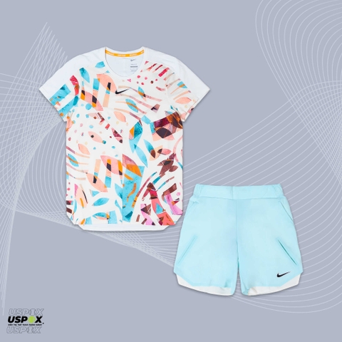 Bộ tennis Nike Court Dri-FIT Slam Coconut Milk