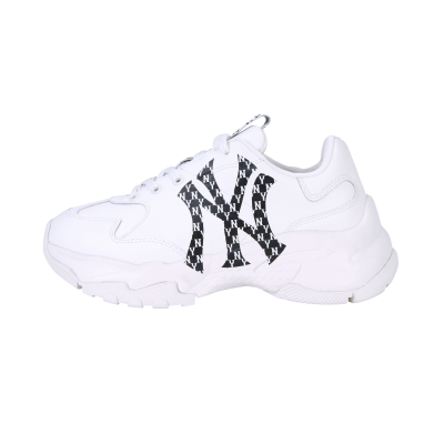 MLB Giày Chunky White Black Mono