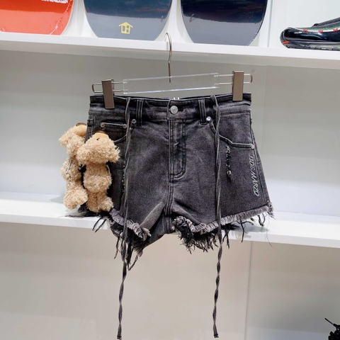 Quần short 13De Marzo Multiple Bear Logo Denim