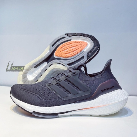 Giày Adidas Ultra Boost 21 Grey Black FY0372