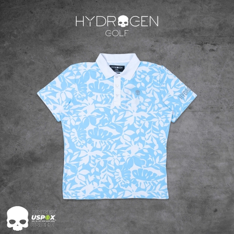 Áo Polo Hydrogen Golf 2023 JUNGLE blue (bản ôm)