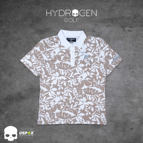 Áo Polo Hydrogen Golf 2023 JUNGLE beige (Bản Ôm)