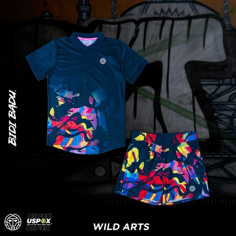 Bộ thể thao tennis Bidi Badu Wild Arts Polo Dark Blue