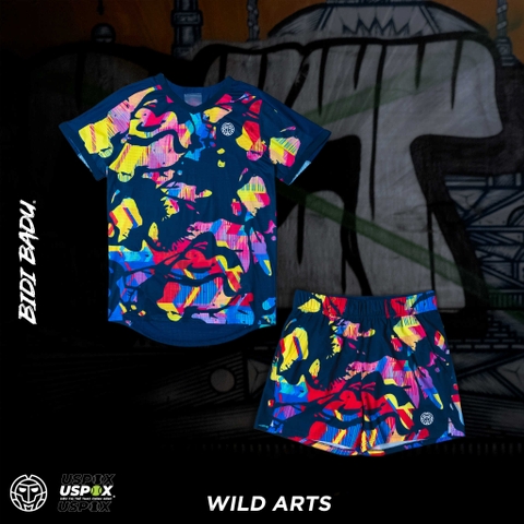 Bộ thể thao tennis Bidi Badu Wild Arts Tee Dark Blue