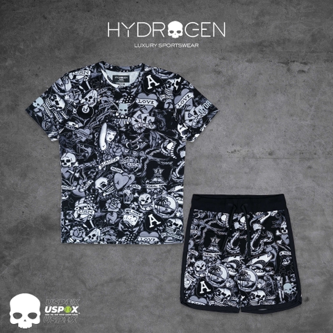 Bộ Hydrogen Printed Black/Grey Limited 20