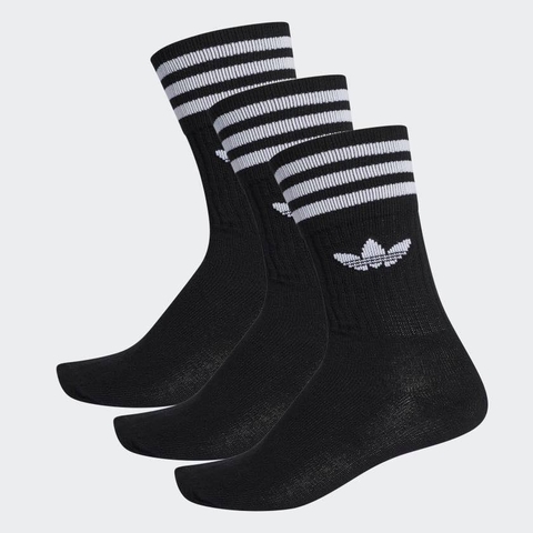 Tất Adidas cao cổ Original đen di sản