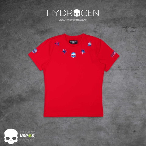 Áo Hydrogen USA 2022 STAR TECH TEE Red