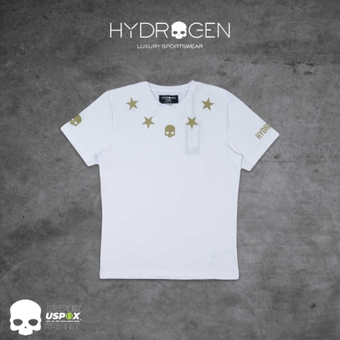 Áo Hydrogen USA 2022 STAR TECH TEE White Gold