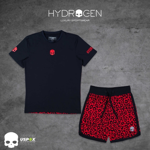 Bộ Hydrogen Tennis Panther Black Red 2023