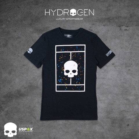 Áo Hydrogen Court cotton black