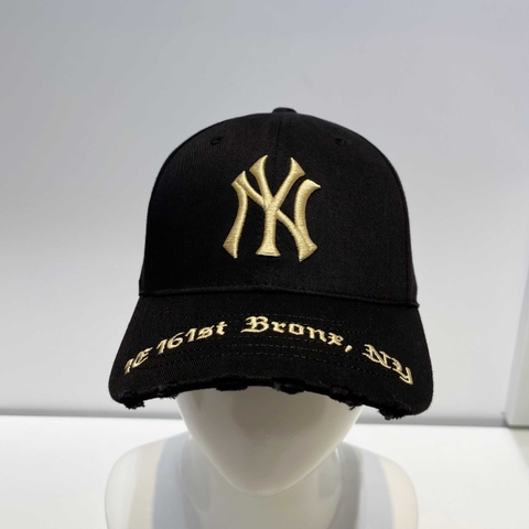 MLB Mũ NY Brown Black