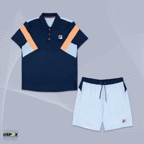 Bộ thể thao Fila Tennis MELBOURNE Navy 2023