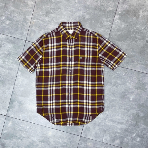 Áo Sơ Mi Lacoste Brown