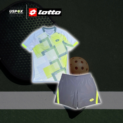 Bộ thể thao Lotto Tech Tee Gray