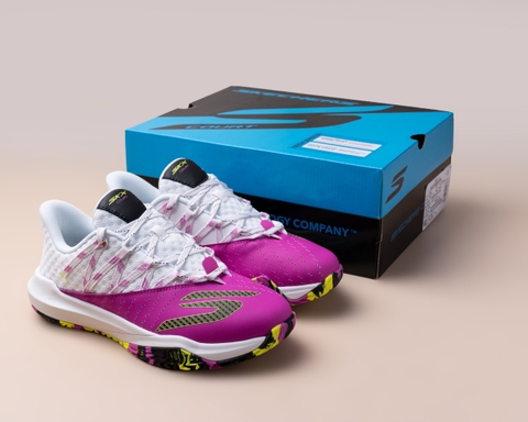 Giày Skechers Go Pickleball Viper Court Rally Pink White