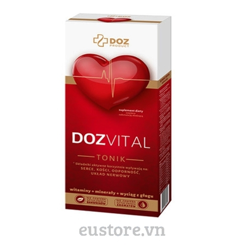 Vitamin tổng hợp DOZVita 1000ml cho tim mạch và huyết áp