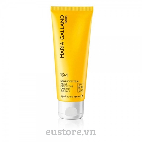 Kem chống nắng vật lý Maria Galland Ultra Protective Care for the Face 194 SPF 50