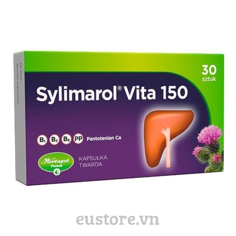 Hỗ trợ điều trị tổn thương gan Sylimarol Vita 150, 30v
