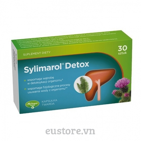 Thải độc gan Sylimarol Detox 30v