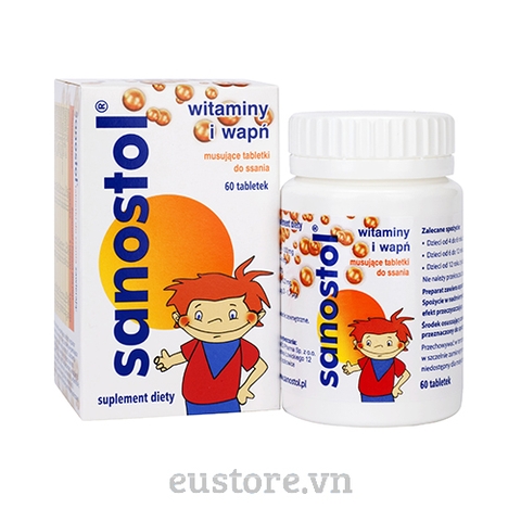 Vitamin tổng hợp Sanostol cho trẻ trên 4 tuổi
