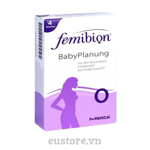 Viên uống Femibion 0 dành cho phụ nữ chuẩn bị mang thai, 28v