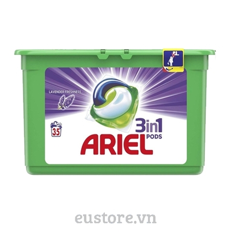 Viên giặt 3D Ariel Lavender 3in1 35v