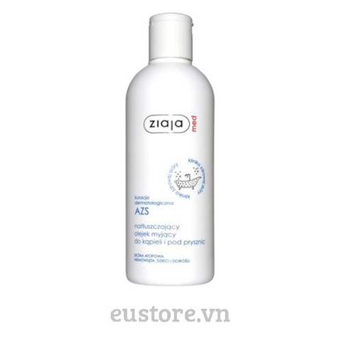 Sữa tắm nhũ tương dành cho viêm da cơ địa, da khô quá mức Ziaja AZS 270ml