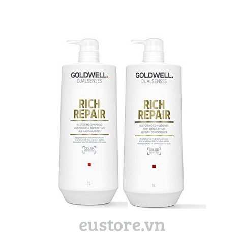 Dầu gội và xả Goldwell của Đức, dung tích 1L