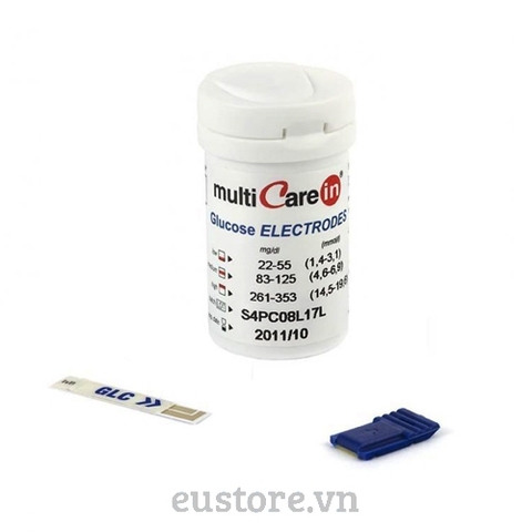 Que thử đường huyết MultiCare, 25 chiếc