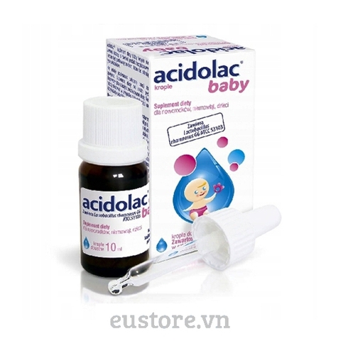 Men si sinh Acidolac baby dành cho trẻ sơ sinh và trẻ nhỏ 10ml
