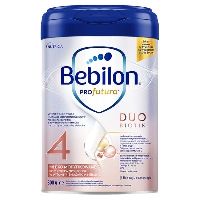 Sữa bột cho trẻ trên 2 tuổi Bebilon Profutura 4, 800gr