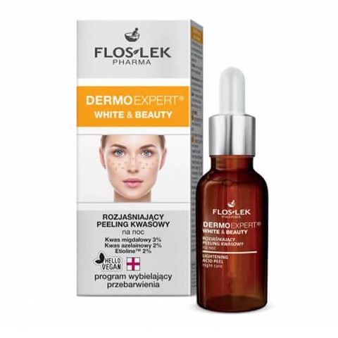 Peel trắng da WHITE & BEAUTY dành cho da nám, xỉn  30 ml - Floslek