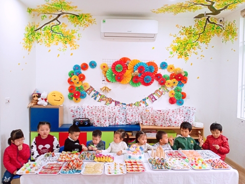 Tháng 12, Tuần 5, LQCC: Làm quen chữ cái b, d, đ.